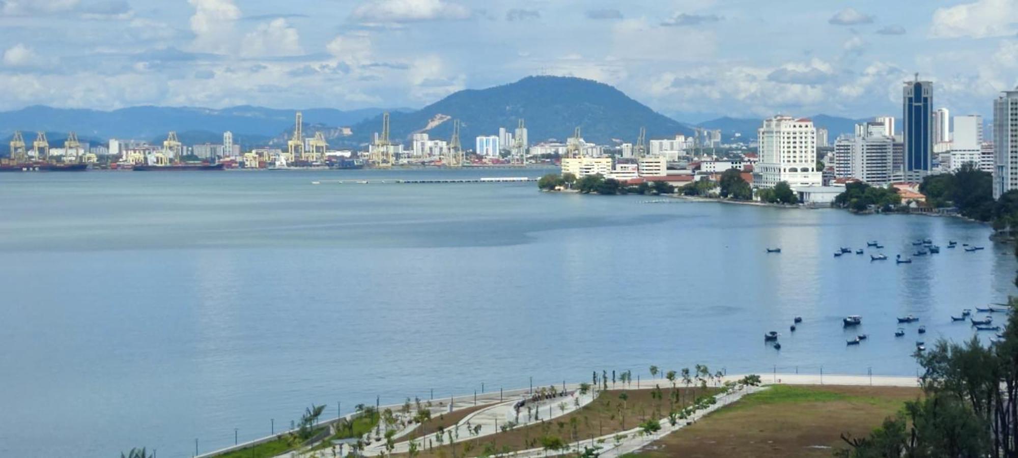 Rumahku Gurney With 270 Degree Sea View George Town Exteriör bild